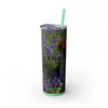 Skinny Tumbler with Straw – 20 oz Stainless Steel Cup