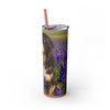 Skinny Tumbler with Straw – 20 oz Stainless Steel Cup