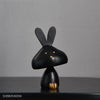 Creative Home Bedroom Rabbit Living Room Wine Cabinet TV Cabinet Decoration