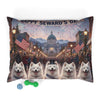 Happy Seward's Day Pet Bed