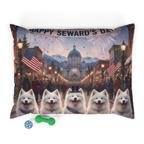 Happy Seward's Day Pet Bed