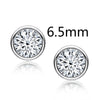 0.5-2 Carat 925 Sterling Silver Personalized Design Earrings