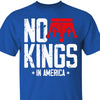No King in America Shirt, Vintage Patriotic Tee, Anti Trump Anti MAGA Dark Shirt 682474