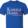 Kamala Harris Let's Finish The Job Shirt | Kamala Harris 2024 Shirt | Democrat Shirt Dark T1437 - KH2