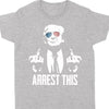 Arrest This Trump 2024 Middle Fingers Unisex Shirt | Trump 2024 Shirt | Republican Shirt | Trump Supporters Shirt Dark C1074 - GOP