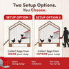 RentACoop Roll-Out Reversible Nesting Box Efficiency - One Compartment