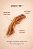 Duck Feet for Dogs | Natural Chew | Whisker & Tail Co.