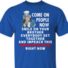 Impeach Trump Now Shirt - 8647 Anti Trump Shirt, FDT Political Dark Shirt For Democrats And Anti MAGA Activists 682211