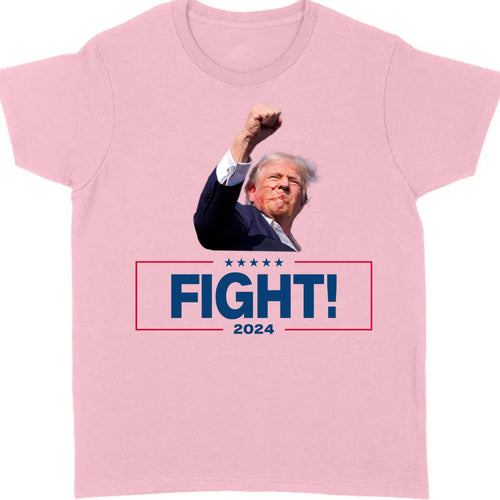 Trump Fight 2024 Shirt Pennsylvania Rally, Shirt Bright C1112 - GOP