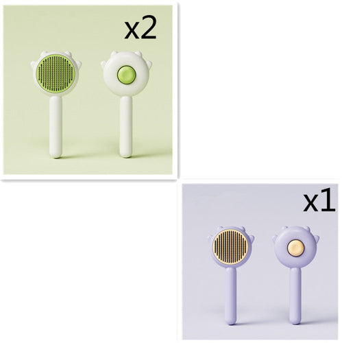 Cat Comb Massager One Tap Fur Punch Out Feature