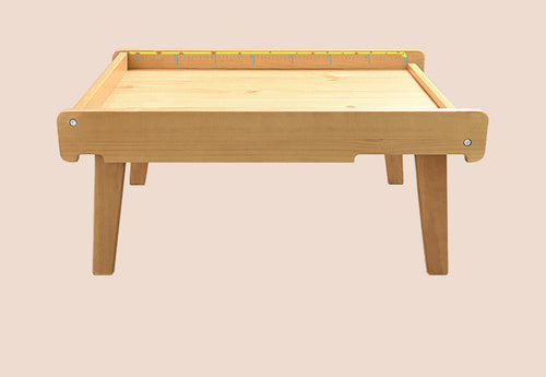 Moon Boat Baby Diaper Table Solid Wood Nursing Portable