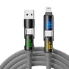 12m Lengthened Super Soft Liquid Four-in-one For Android Fast Charge Data Cable