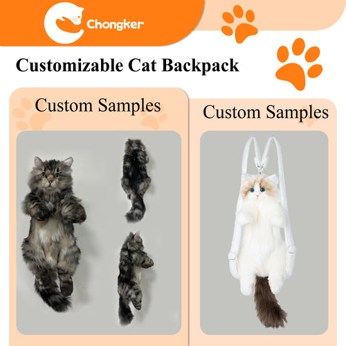 Custom Backpack (Long Hair Cat Only)