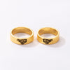 Personalized Jewelry Cartoon Love Couple Rings