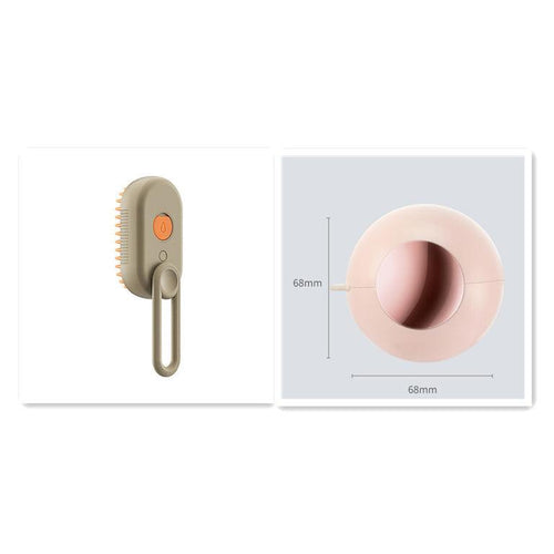 3 In 1 Electric Spray Cat Steam Brush