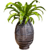 African Art Ancient Pot Flower Cement Decorative Flower Pot Ethnic Style