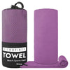 Double-sided Velvet Quick-drying Microfiber Portable Towel