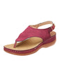 Summer Shoes Roman Retro Style Clip Toe Sandals Women Ankle Buckle Shoes