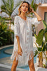 Back Hollowed Out Tassel Ins Style Beach Top