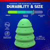 Christmas Tree eDispenser Durable Rubber Chew Toy & Treat Dispenser