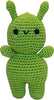 Ava the Alien Crocheted Knit Knack Pet Toy