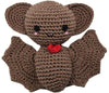 Bat Damon Crocheted Knit Knack Pet Toy