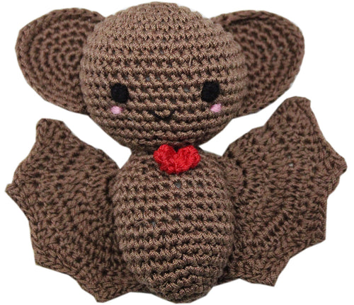 Bat Damon Crocheted Knit Knack Pet Toy