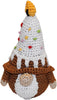 Birthday Gnome Crocheted Knit Knack Pet Toy