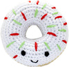 Christmas Donut Crocheted Knit Knack Pet Toy