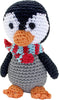 Chilly Willy Penguin Crocheted Knit Knack Pet Toy