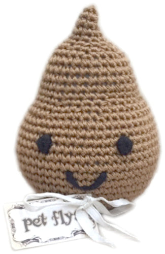 Doodie The Poo Crocheted Knit Knack Pet Toy