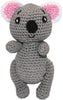 Cutie the Koala Crocheted Knit Knack Pet Toy