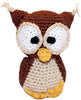 Hootie the Owl Crocheted Knit Knack Pet Toy