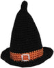 Halloween Witch Hat Crocheted Knit Knack Pet Toy