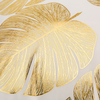 Elegant White and Gold Decorative Pillow Covers