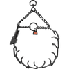 Herm Sprenger - ULTRA-PLUS Training Collar with Center-Plate, Assembly Chain, and ClicLock - Black Stainless Steel