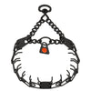 Herm Sprenger - MICRO-PLUS Training Collar with Center-Plate and Assembly Chain – Black Stainless Steel