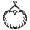Herm Sprenger - ULTRA-PLUS Training Collar with Center-Plate and Assembly Chain - Short Version – Black Stainless Steel