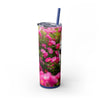 Skinny Tumbler with Straw – 20 oz Stainless Steel Cup
