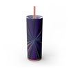 Skinny Tumbler with Straw – 20 oz Stainless Steel Cup