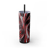 Skinny Tumbler with Straw – 20 oz Stainless Steel Cup