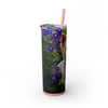 Skinny Tumbler with Straw – 20 oz Stainless Steel Cup
