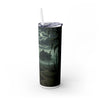 Skinny Tumbler with Straw – 20 oz Stainless Steel Cup