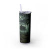 Skinny Tumbler with Straw – 20 oz Stainless Steel Cup