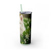 Skinny Tumbler with Straw – 20 oz Stainless Steel Cup