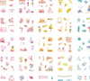 Gift box set sticker