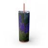 Skinny Tumbler with Straw – 20 oz Stainless Steel Cup