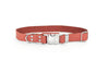 Modern Style Quick-Release Leather Dog Collar