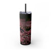 Skinny Tumbler with Straw – 20 oz Stainless Steel Cup