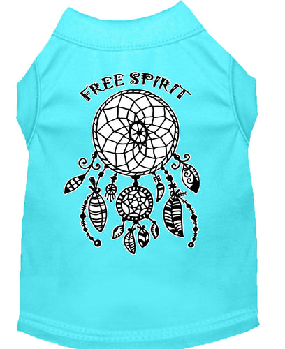 Pet Dog & Cat Shirt Screen Printed, Free Spirit